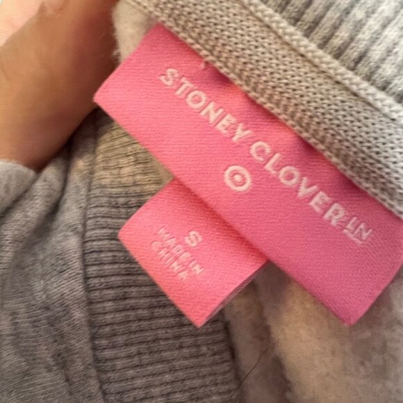 Stoney Clover Lane x Target Sweatshirt Long Sleeve Crewneck Gray Size Small - Picture 7 of 8